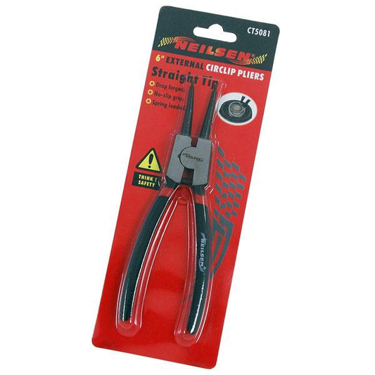 Circlip Plier Straight Tip 150mm 6'' External
